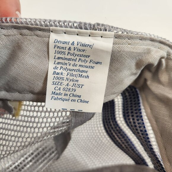 Pacific Northern Rail 3 Stripes Trucker Hat PNR 1988 Mesh Adjustable Vtg - Picture 8 of 8